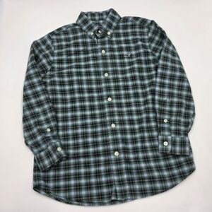 Vineyard Vines boys' winter plaid button down shirt size 5